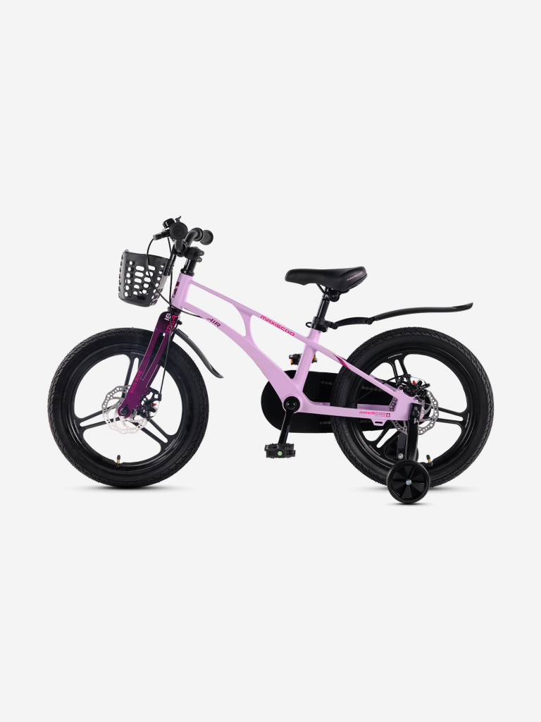 Велосипед детский Maxiscoo AIR PRO 18'', лавандовый матовый, 2025