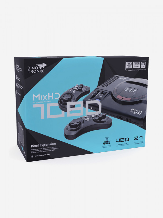 Игровая приставка RETRO GENESIS Dinotronix MixHD 1080 + 450 игр