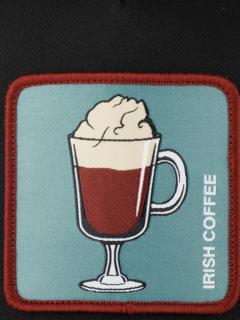 Бейсболка с сеточкой CAPSLAB CL/0/1/CAS2/IR1 Cocktails Irish coffee (черный)