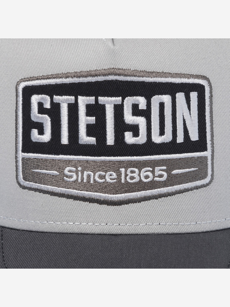 Бейсболка с сеточкой STETSON 7751107K TRUCKER CAP GASOLINE (серый)