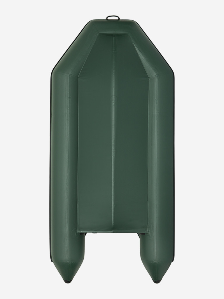 Лодка ПВХ под мотор Фрегат 320 ЕК с килем, сварные швы, зеленая