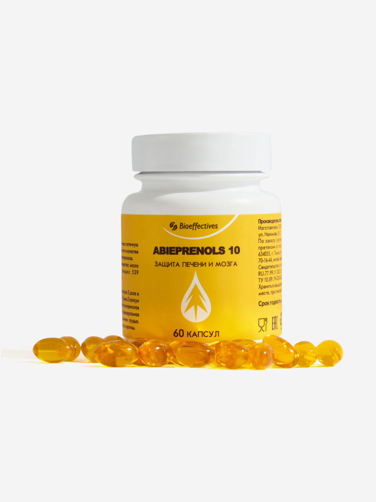 БАД к пище Абипренолы 10 Bioeffectives, 60 кап.
