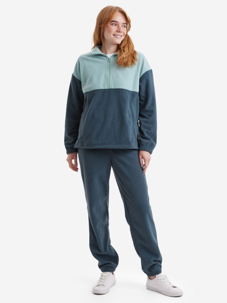 Джемпер женский oversize PointHit на молнии с карманами