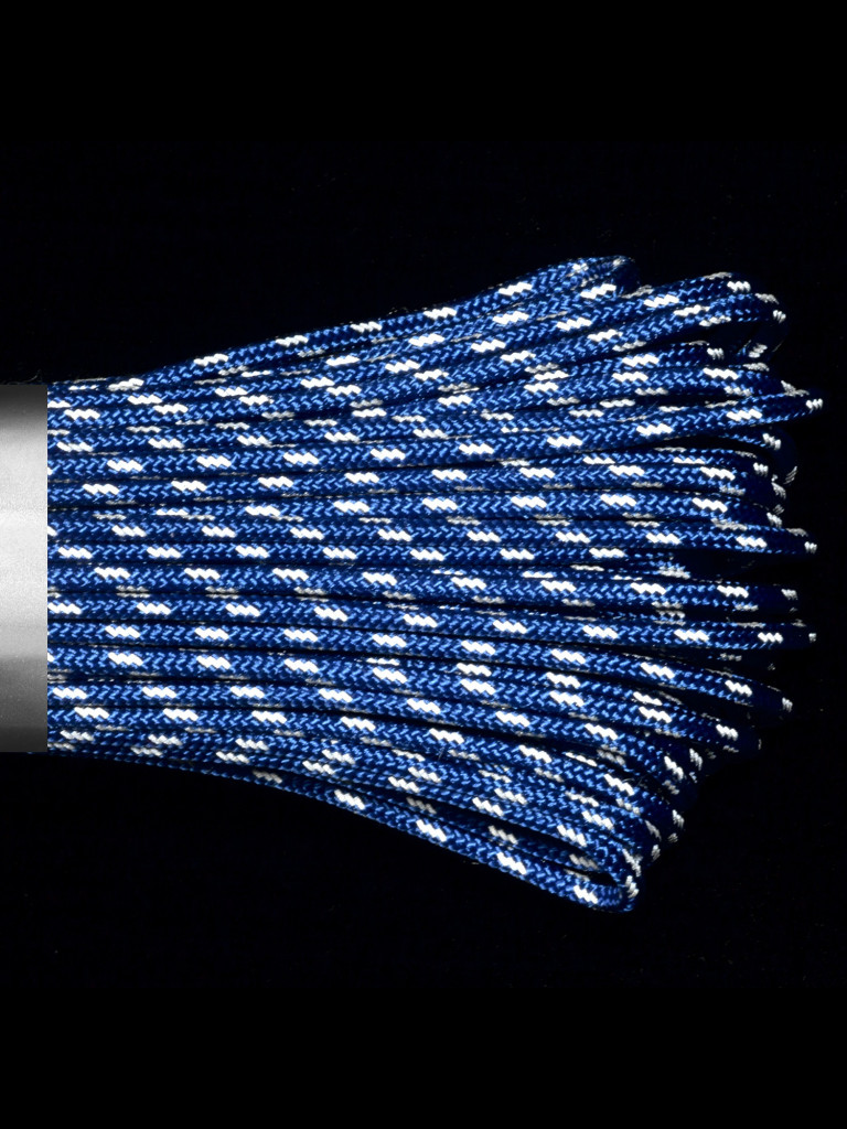 Паракорд 275 (мини) CORD nylon 30м RUS световозвращающий (ultramarine blue)