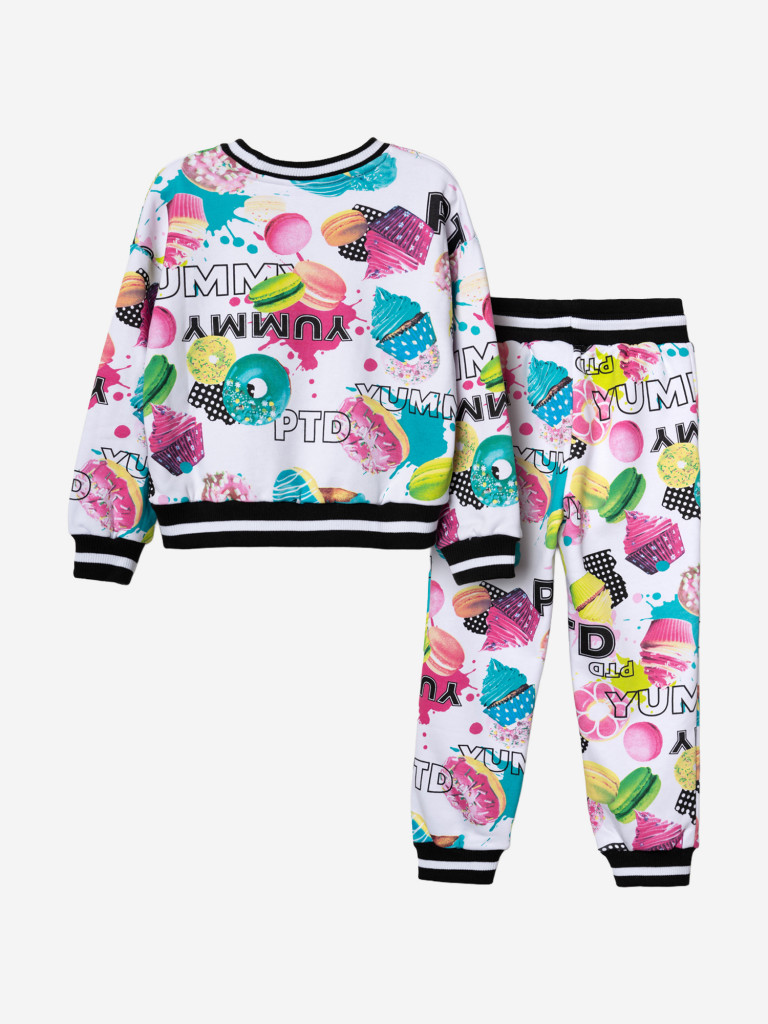 Комплект для девочек: свитшот, брюки PlayToday