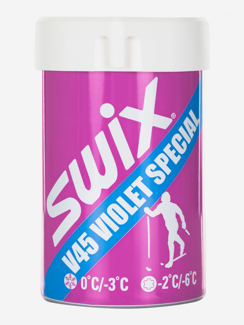 фото Мазь держания swix v45 violet spec, 0/-3 °c, фиолетовый