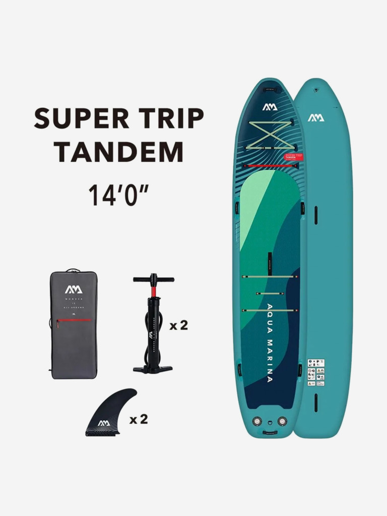 Сапборд двухслойный Aqua Marina Super Trip 427 см