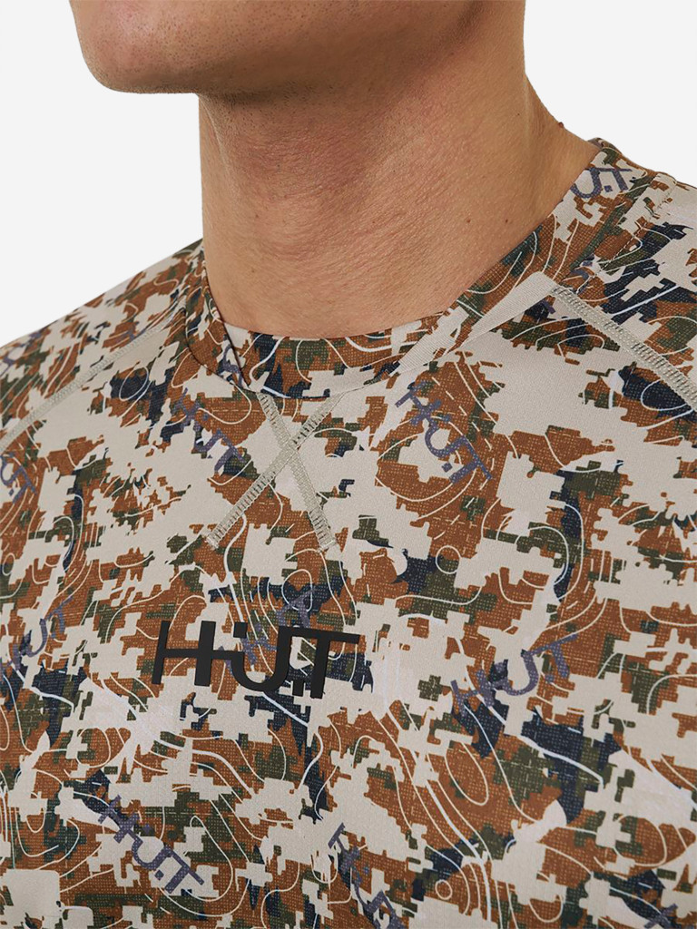 Лонгслив мужской HUT VORGA для охоты, камуфляж