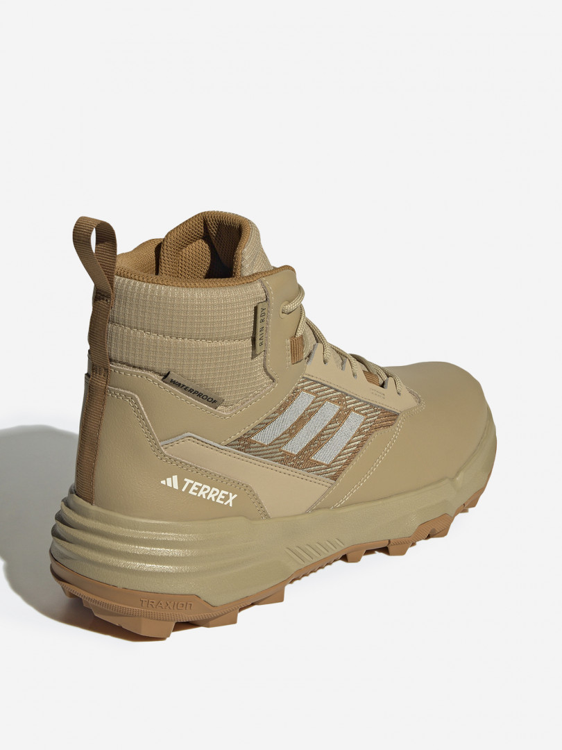 Ботинки женские adidas Terrex Unity Lea Mid R.RDY 29505550299 Бежевый, размер 40,36.5,37,39,38.5,38,37.5, фото 3