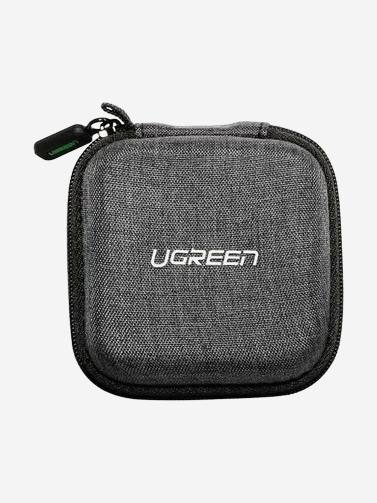 Чехол для наушников, кабеля, зарядного устройства UGREEN LP128 (70 577). Цвет: серый