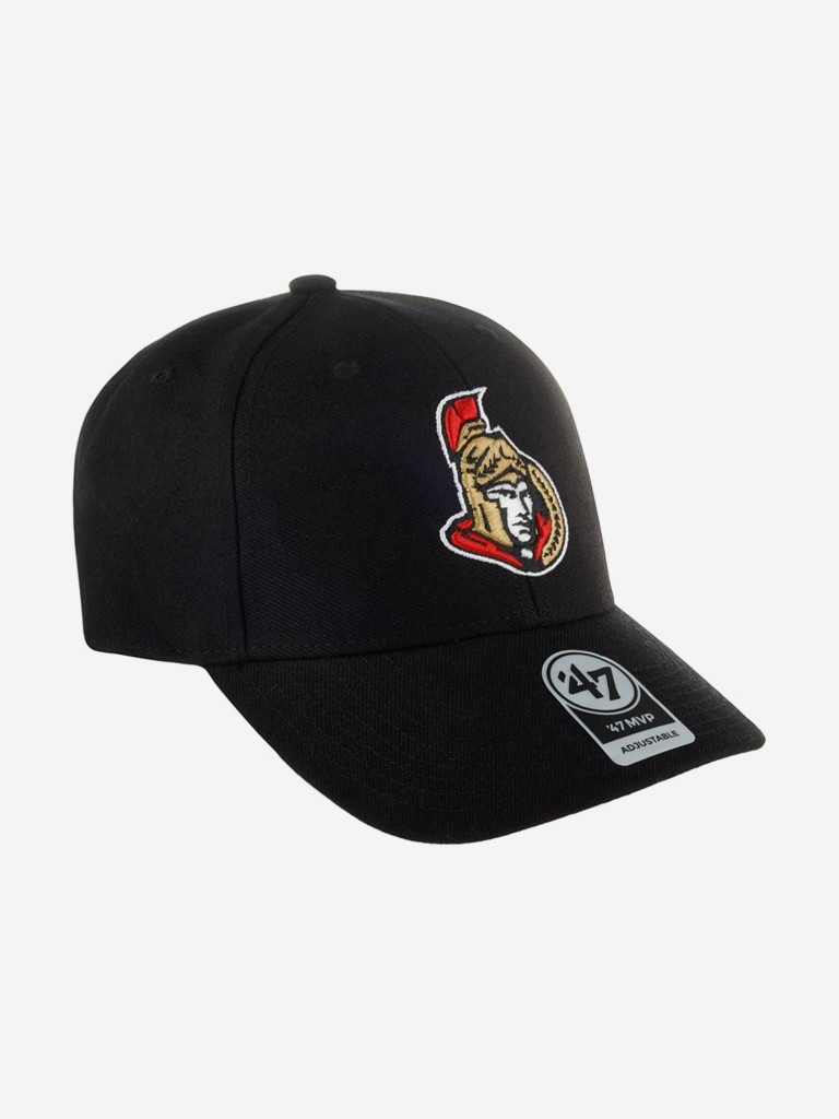 Бейсболка 47 BRAND H-MVP24WBV-BK Ottawa Senators NHL (черный)
