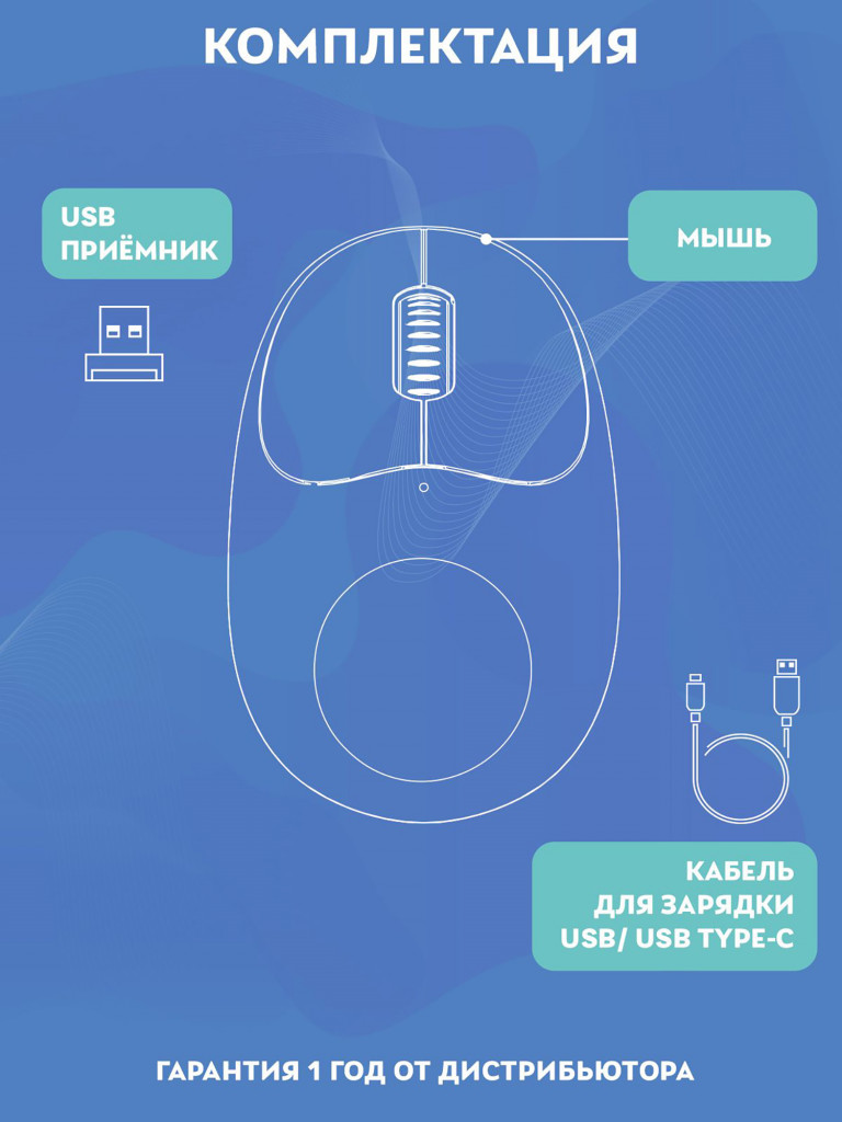 Мышь беспроводная Disney: Микки