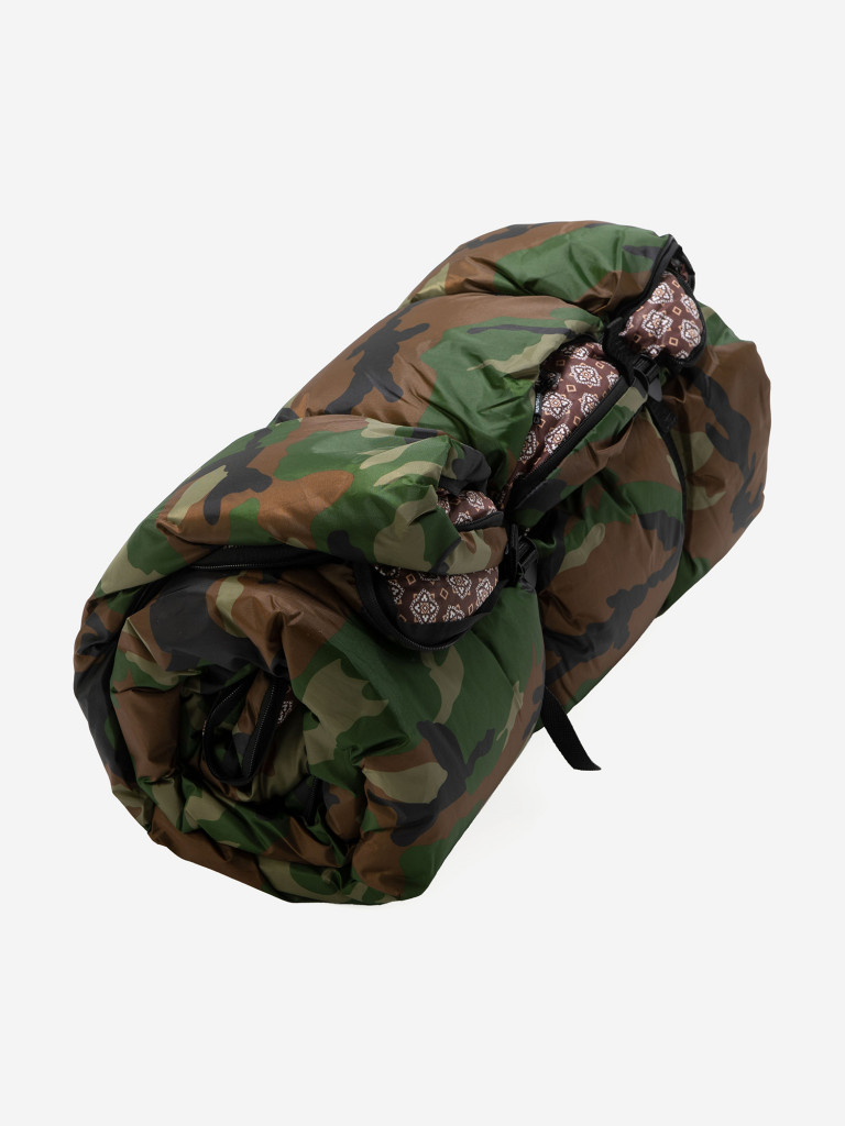 Спальный мешок Huntsman Аляска зимний утепленный с подголовником одноместный (до -15) для охоты и рыбалки