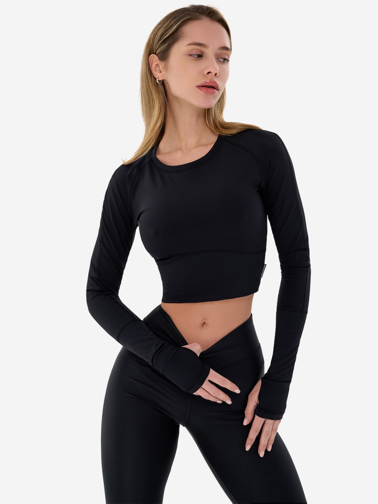 Рашгард женский Bona Fashion Activity Rash "Black"