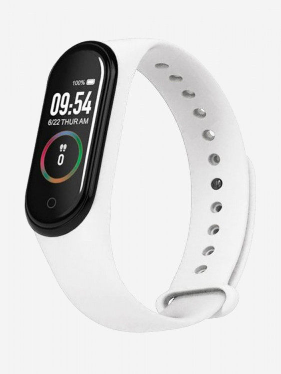 Смарт-часы BandRate Smart BRSM44BW с счетчиком калорий, календарем, тонометром