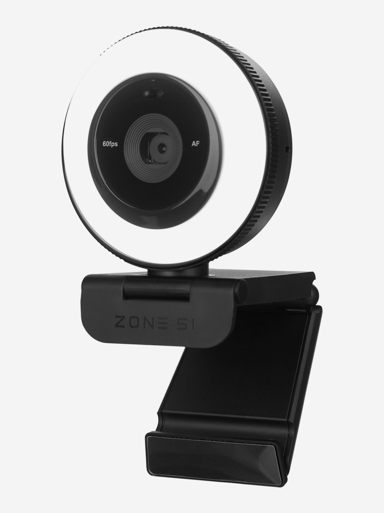 Веб камера ZONE 51 LENS для компьютера с микрофоном