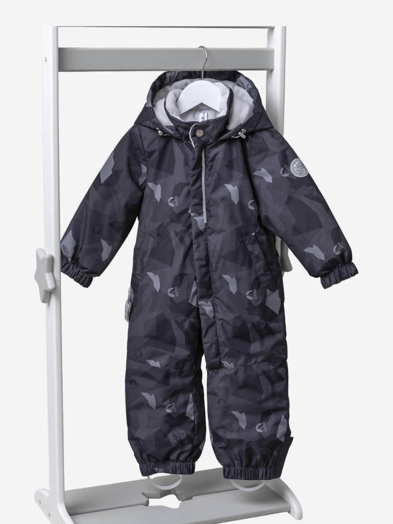 Кобинезон детский batik Брауни принт серый монохром