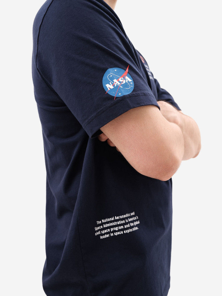 Футболка NASA Worm Logo Alpha Industries
