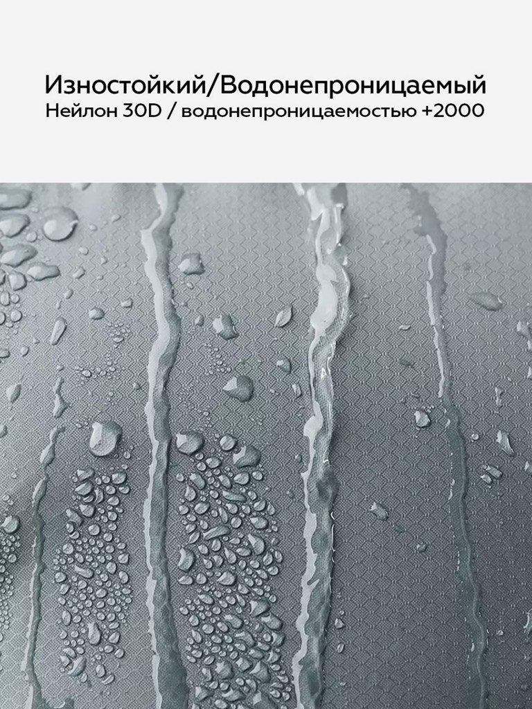 Рюкзак Naturehike складной компактный 18 L, черный