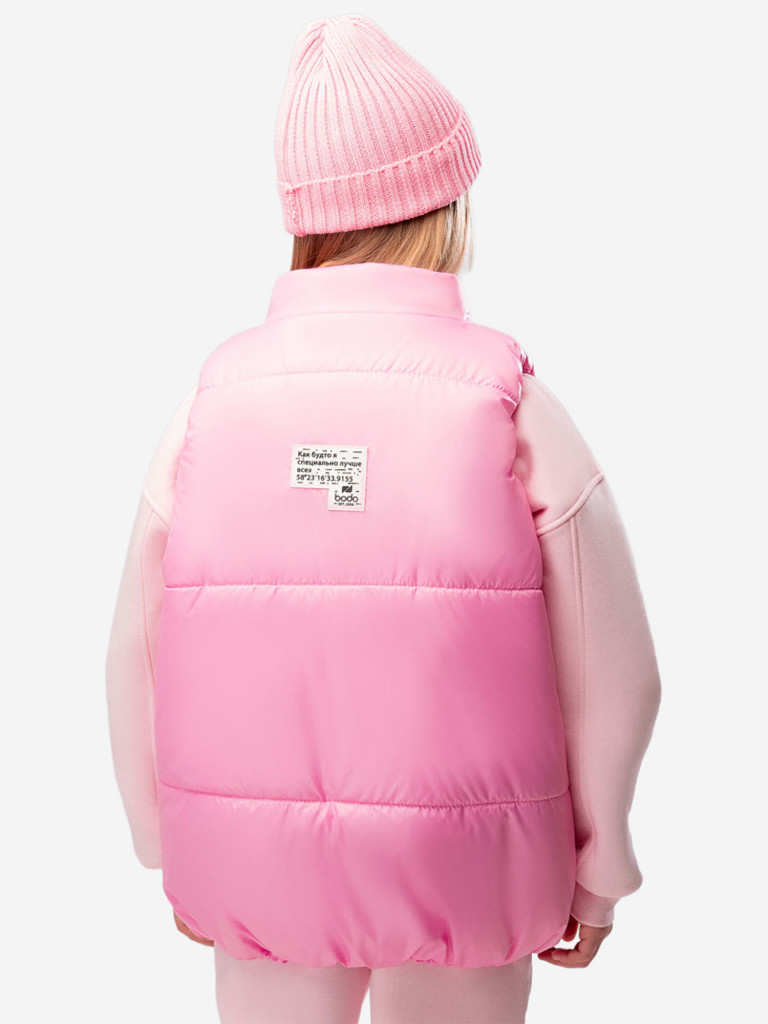 Жилет утепленный для девочек bodo