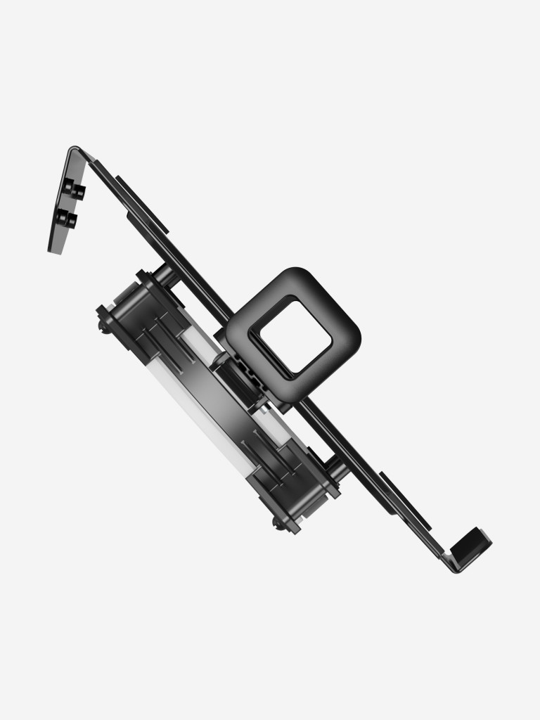 UNITEKI DMN09USB Полка-крепление VESA для ноутбука или планшета раздвижная, на кронштейн, диагональ 12-17 дюймов, с охлаждением и подсветкой RGB