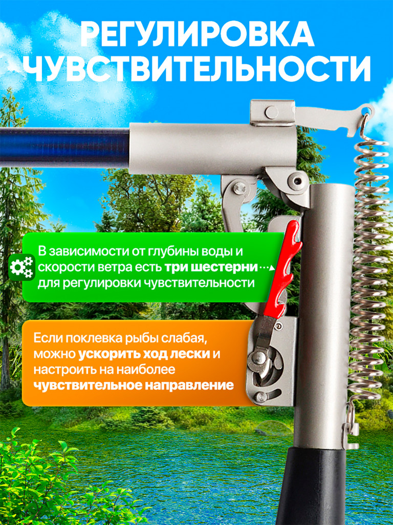 Самоподсекающая удочка, телескопический спиннинг для рыбалки,ELLTT, R-11-1-5