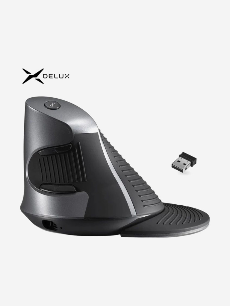 Игровая мышь вертикальная DELUX M618G