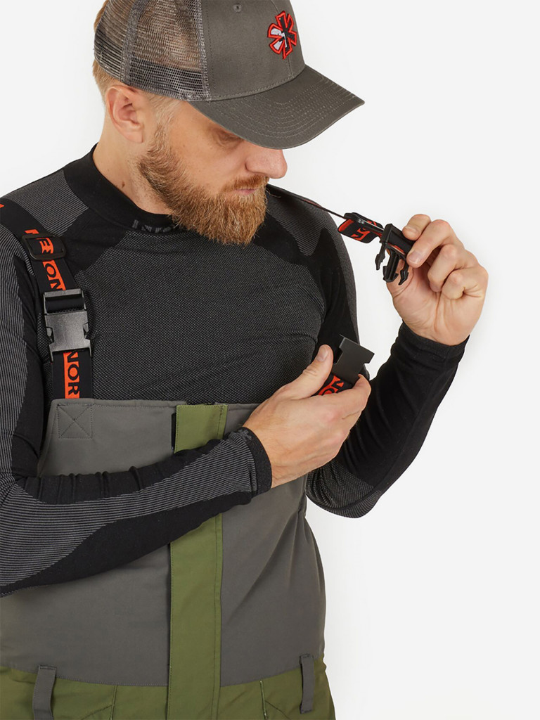 Костюм демисезонный Norfin BOAT (куртка+полукомбинезон) для рыбалки и охоты