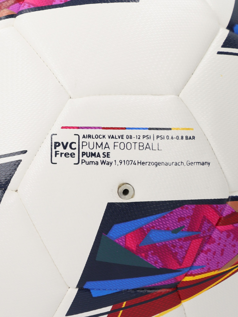 Мяч футбольный PUMA Orbita Laliga 1 Hyb белый цвет — купить за 4499 руб.,  отзывы в интернет-магазине Спортмастер