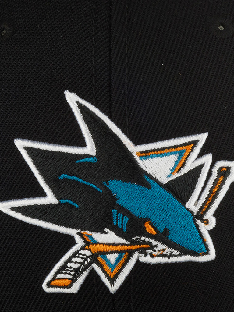 Бейсболка AMERICAN NEEDLE SMU652A-SJS San Jose Sharks Stadium NHL (черный)