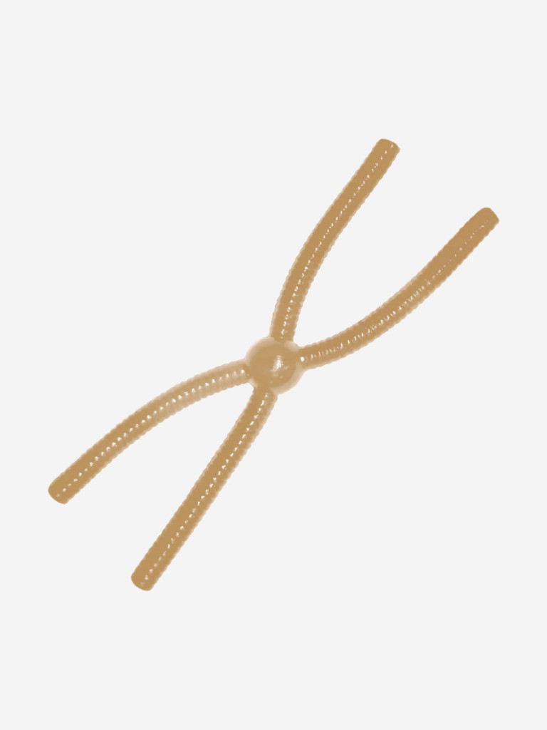 Силикон TROUT LURE (SANSAN) в банке, DOSHIK-X 80, СЫР,COL. 7 (Beige-Бежевый), (12шт)