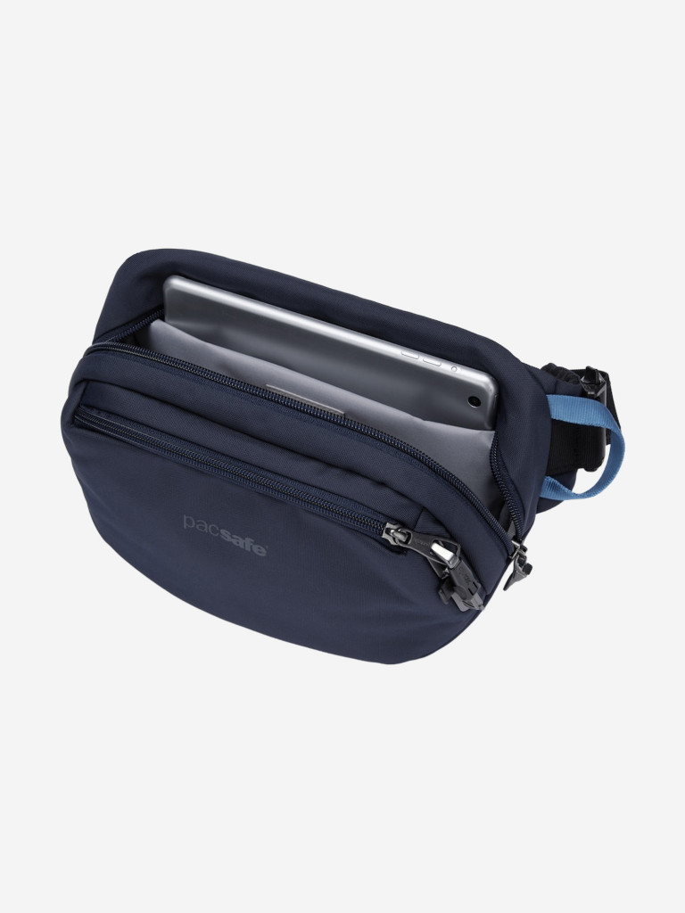 Поясная сумка антивор Pacsafe V Hip Pack, Ocean, 4 л.