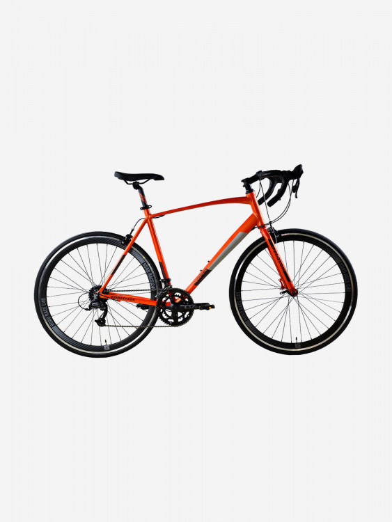 Велосипед для взрослых Stark Peloton 700.1 D оранжевый/черный/серый 20"