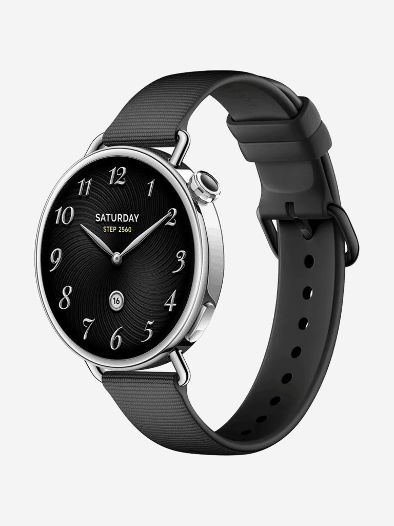 Смарт-часы Xiaomi Watch S4 41мм Fluororubber Strap черный BHR07VRGL