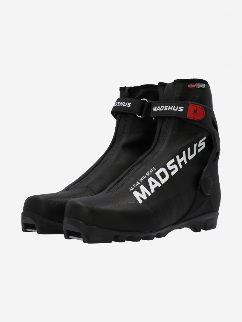 фото Ботинки для беговых лыж madshus active pro skate nnn, черный