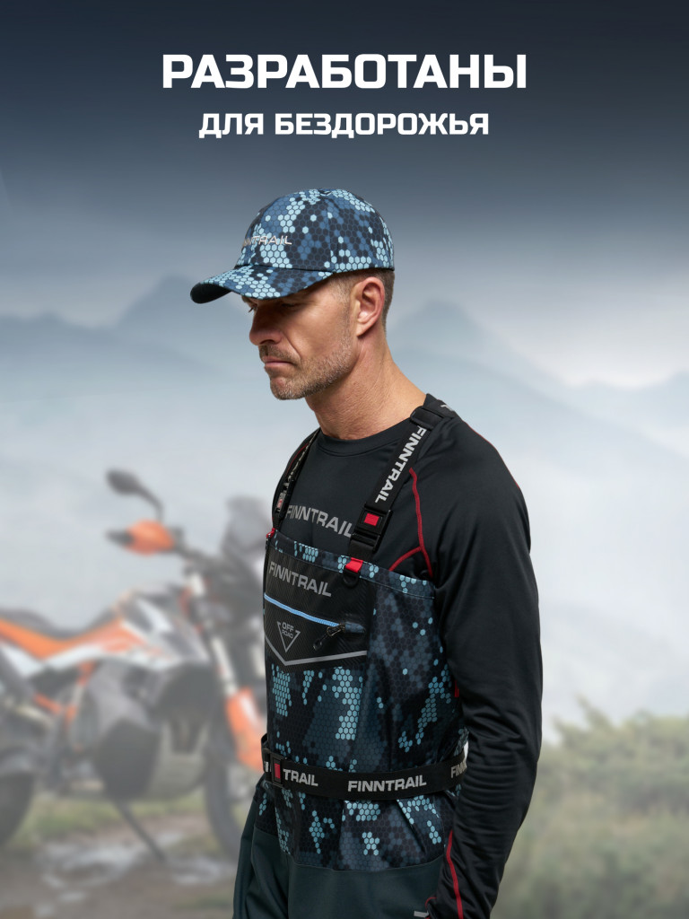 Вейдерсы мужские мембранные FINNTRAIL Enduro с носком