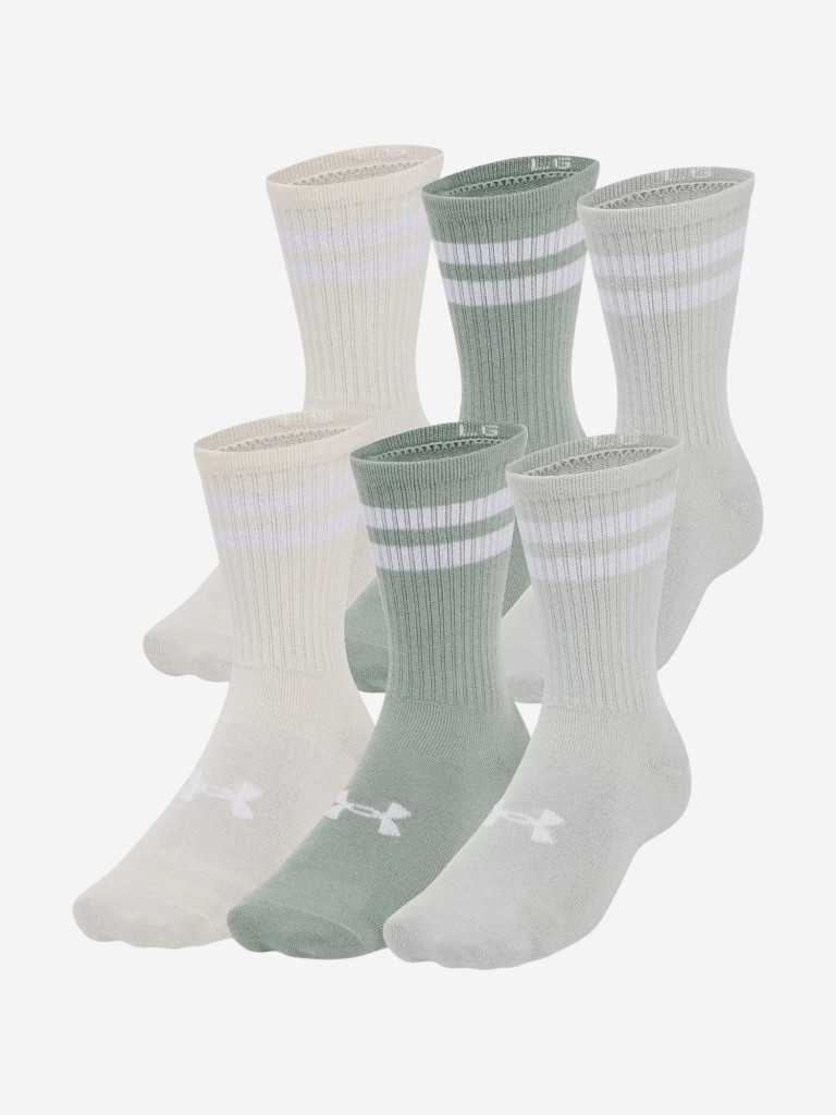 Носки высокие унисекс Under Armour UA Essential 6pk Crew
