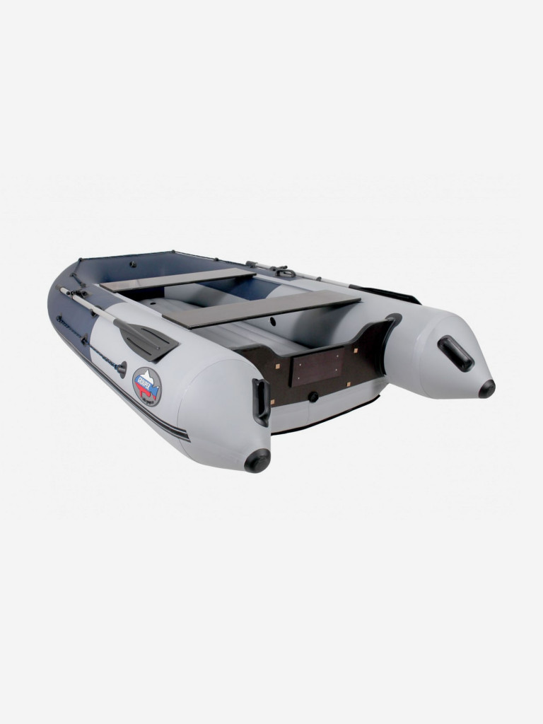 Надувная лодка НДНД Grouper 335W, серо-синий