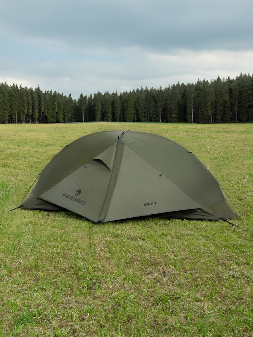 Палатка 1-местная Ferrino Grit 1 Зеленый 30799₽