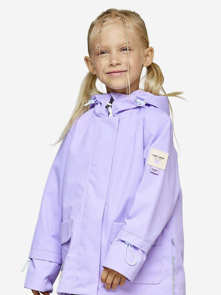 Парка для девочки batik Тора горная лаванда