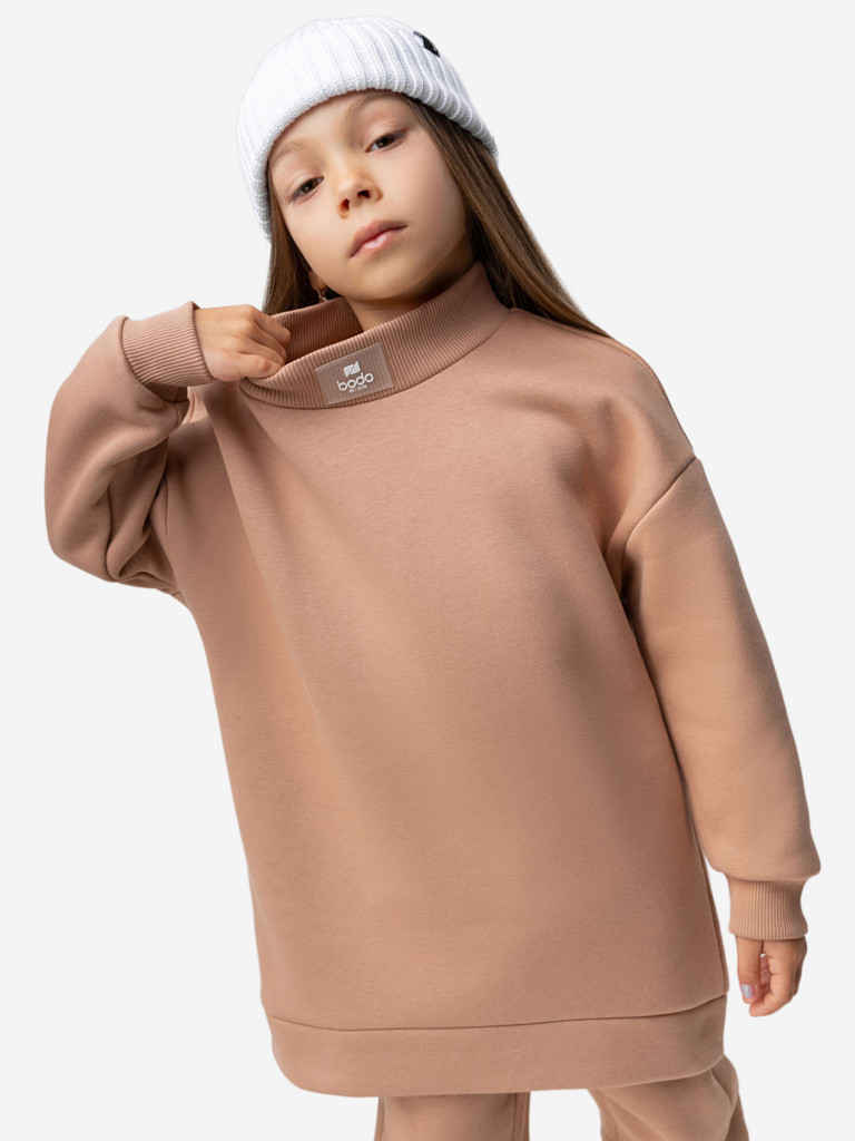 Костюм с начесом для девочек bodo