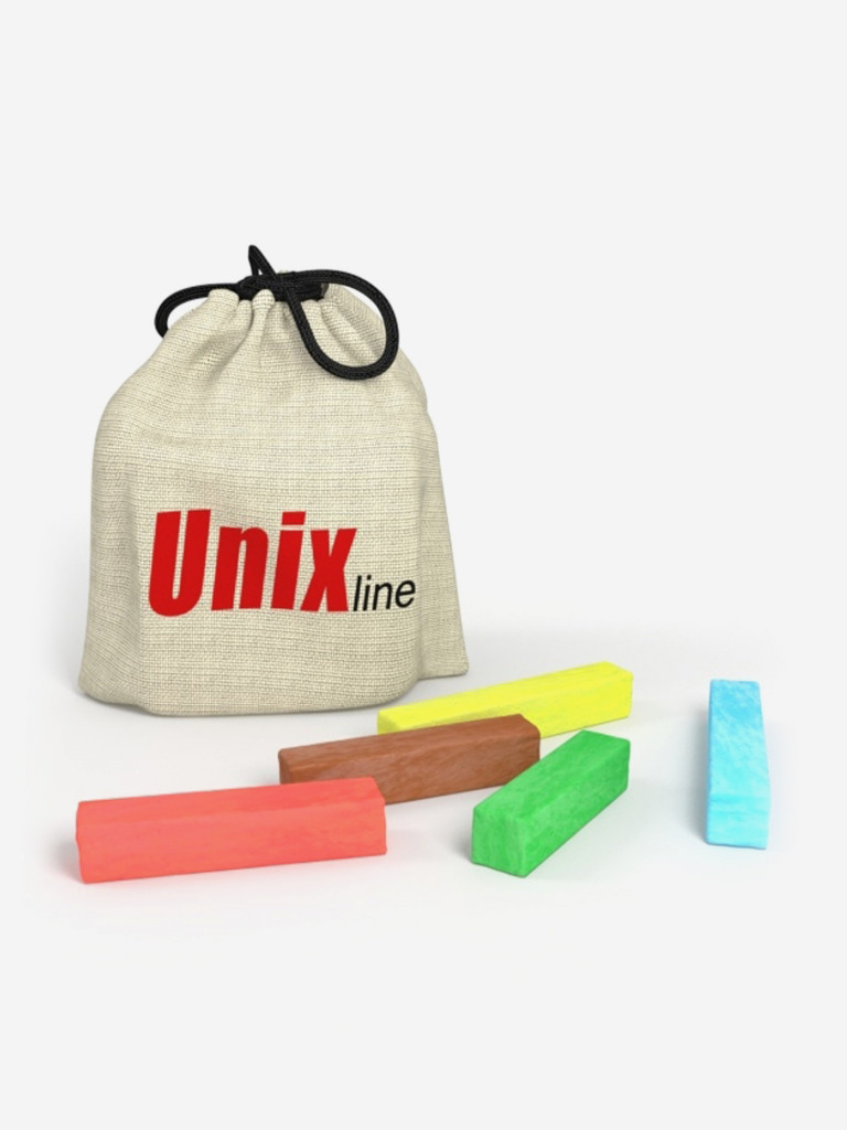 Мелки для рисования на батуте UNIX Line 5 шт.