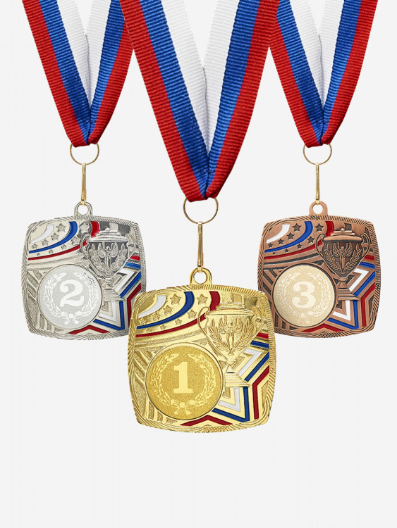 Два комплекта медалей за 1,2,3 место
