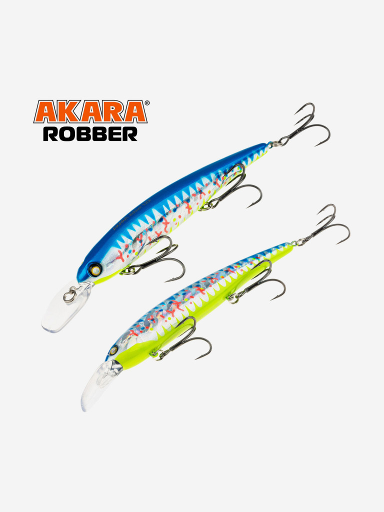 Воблер Akara Robber 120F минноу плавающий на щуку, судака 19гр A298
