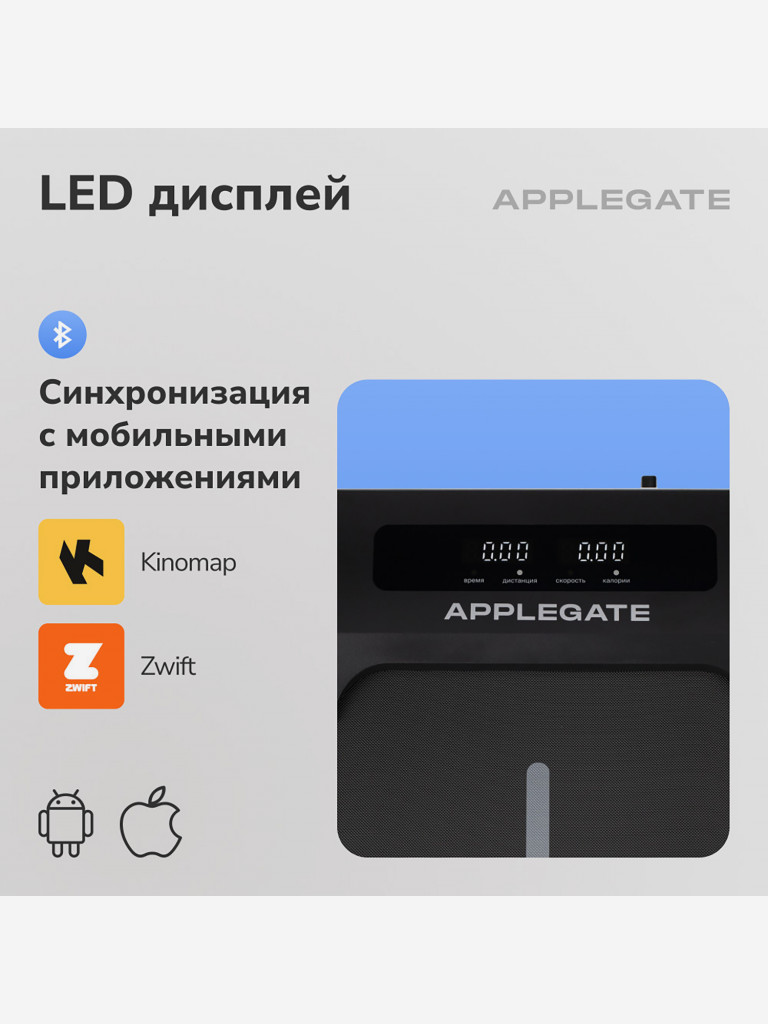 Беговая дорожка домашняя APPLEGATE HOMERUN (не важен пол и возраст)