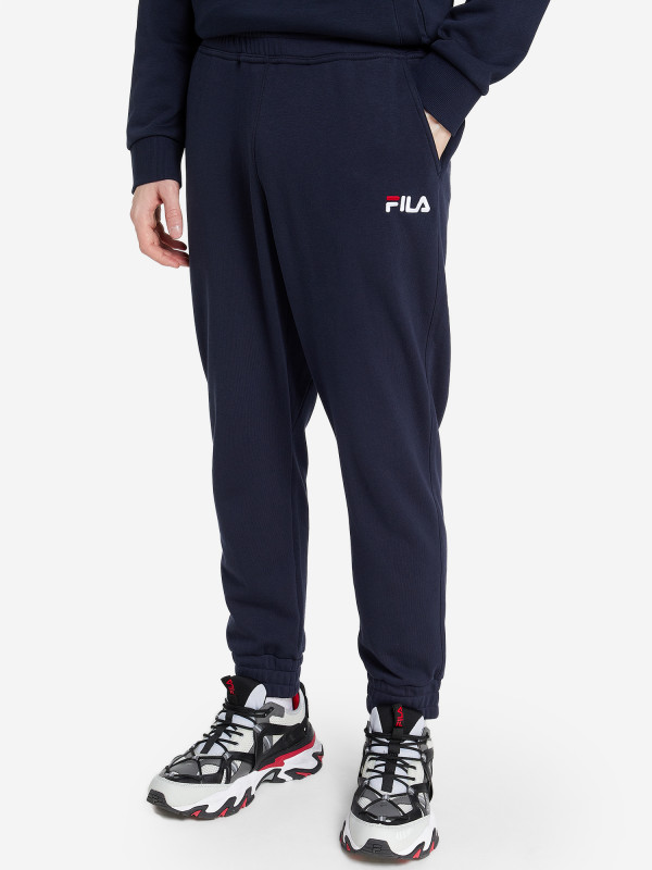 Брюки мужские FILA арт. 125568 черный цвет — купить за 1749 руб. со скидкой 50 %, отзывы в интернет-магазине Спортмастер