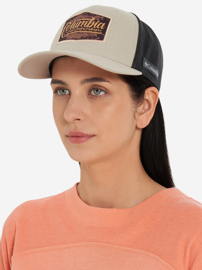 Бейсболка Columbia Mesh Snap Back - High 30155710299 Бежевый, размер 55, 59.75, фото 5