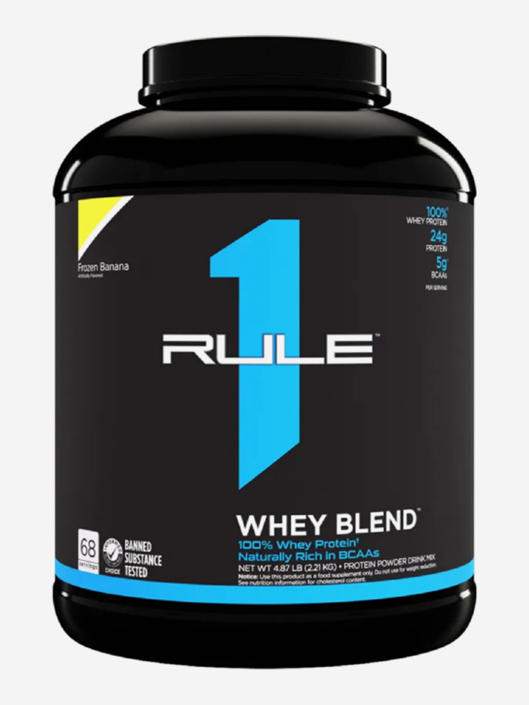 Протеин Rule 1 Whey Blend, 2380 г, Банановое мороженое