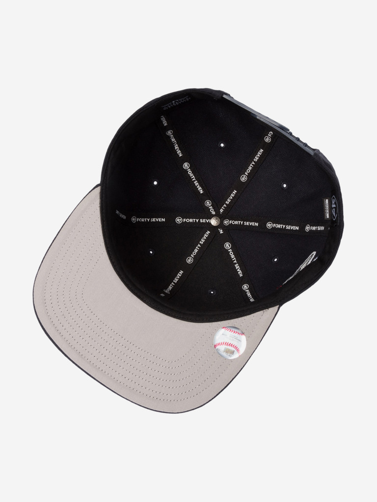 Бейсболка с прямым козырьком 47 BRAND B-SRS02WBP-NY Boston Red Sox MLB