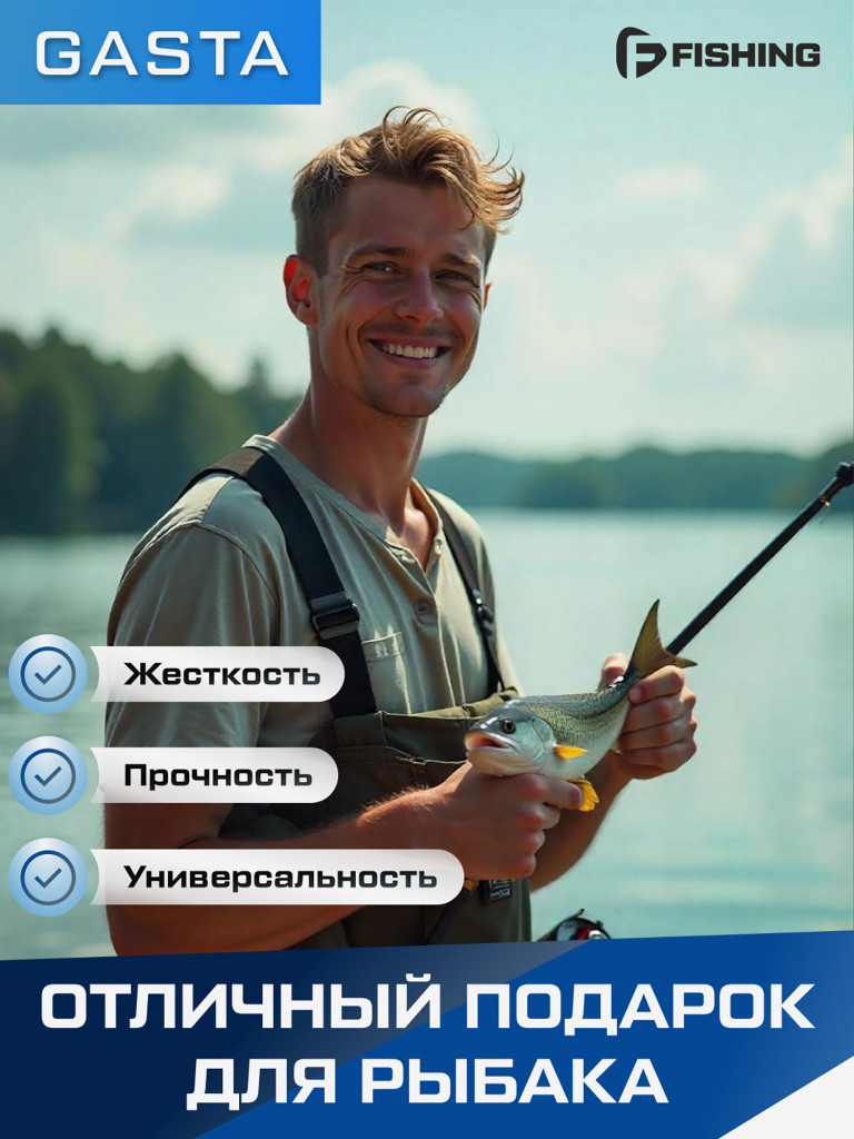 Ручка подсака штекер Gasta F-FISHING 4м